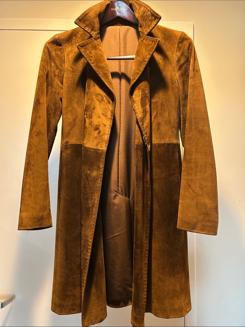 Buttery Jill Sander Suede Coat
